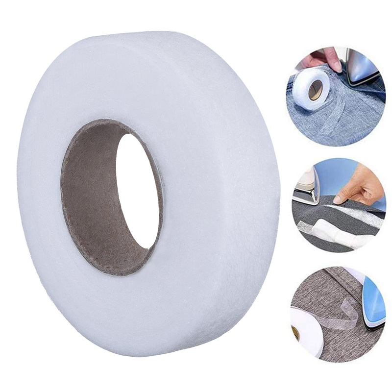 Hem Tape Fusible - 65 Yard Stoff-Fusing-Klebeband zum Aufbügeln am