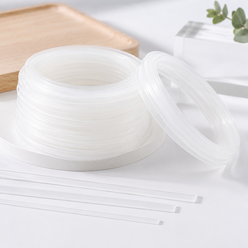 Textile Sewing Support - 20 Meter 4-12mm Transparentes PP-Kunststoff Korsett-Stützband