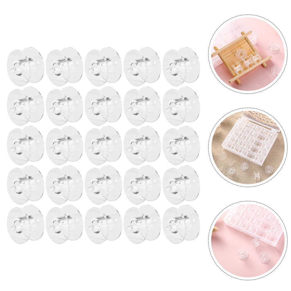 1 Set Verschleißfeste Transpar – Thread Bobbins Empty Bewertung und Preis