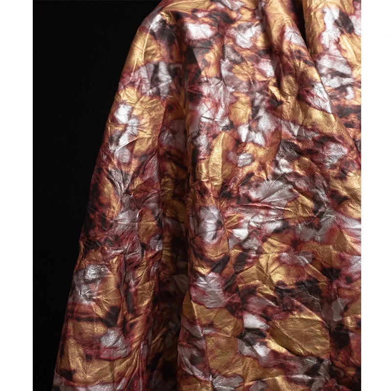 Kreatives Lederstoff mit Falte – Is Sewing Textile Art Bewertung und Preis