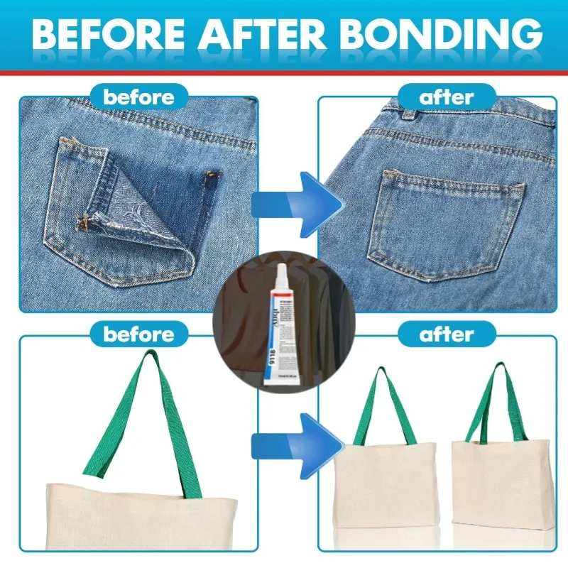 Nähfreier Stoffkleber für Klei – Fabric Glue Bond Bewertung und Preis
