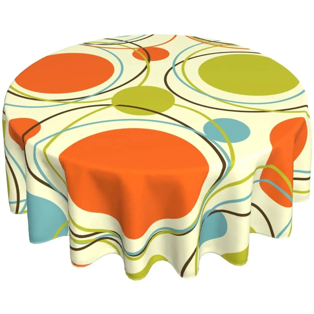 Tischdecke, bunt, 1950er-Jahre – Century Textile & Sewing Supply Online Shopping Bewertung und Preis