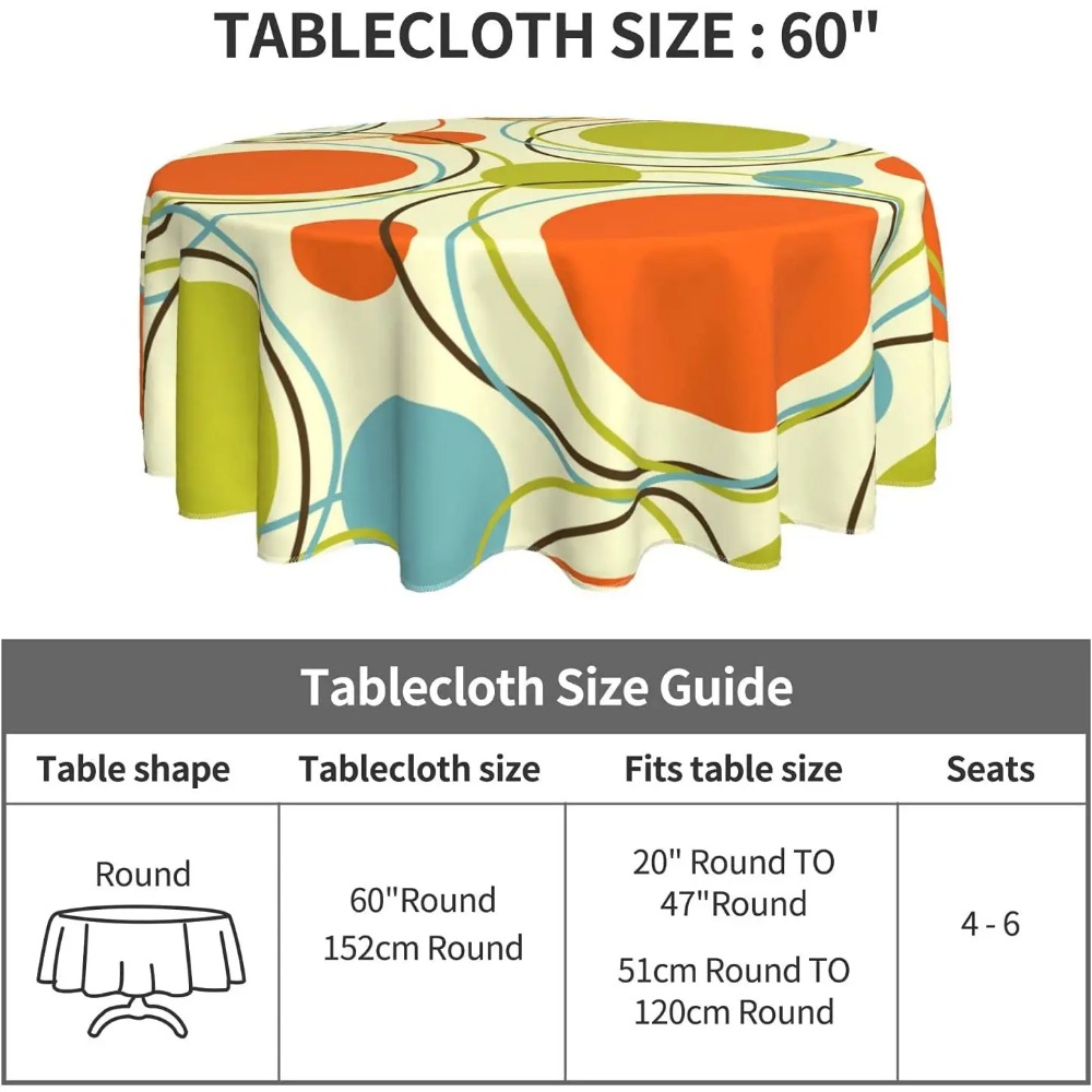 Tischdecke, bunt, 1950er-Jahre – Century Textile & Sewing Supply Online Shopping Bewertung und Preis