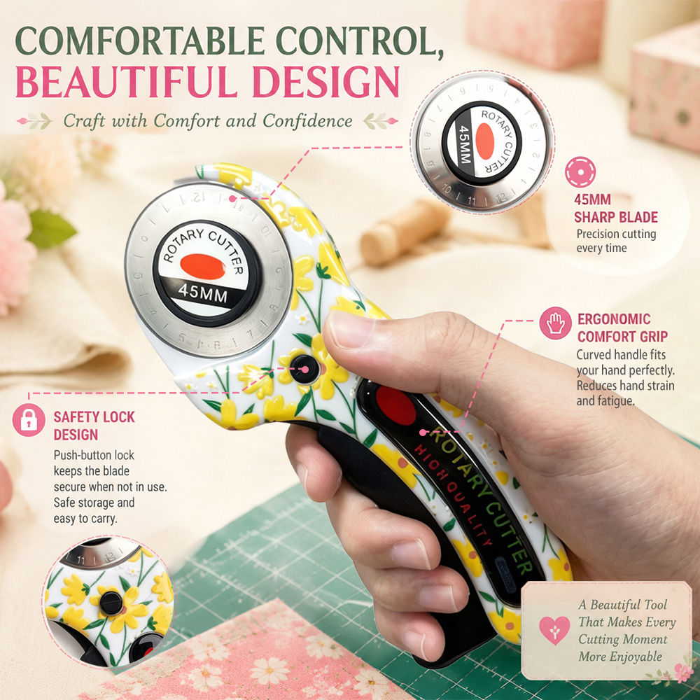 Rotationsmesser 45mm für Karto – Rotary Cutter Fabric Bewertung und Preis
