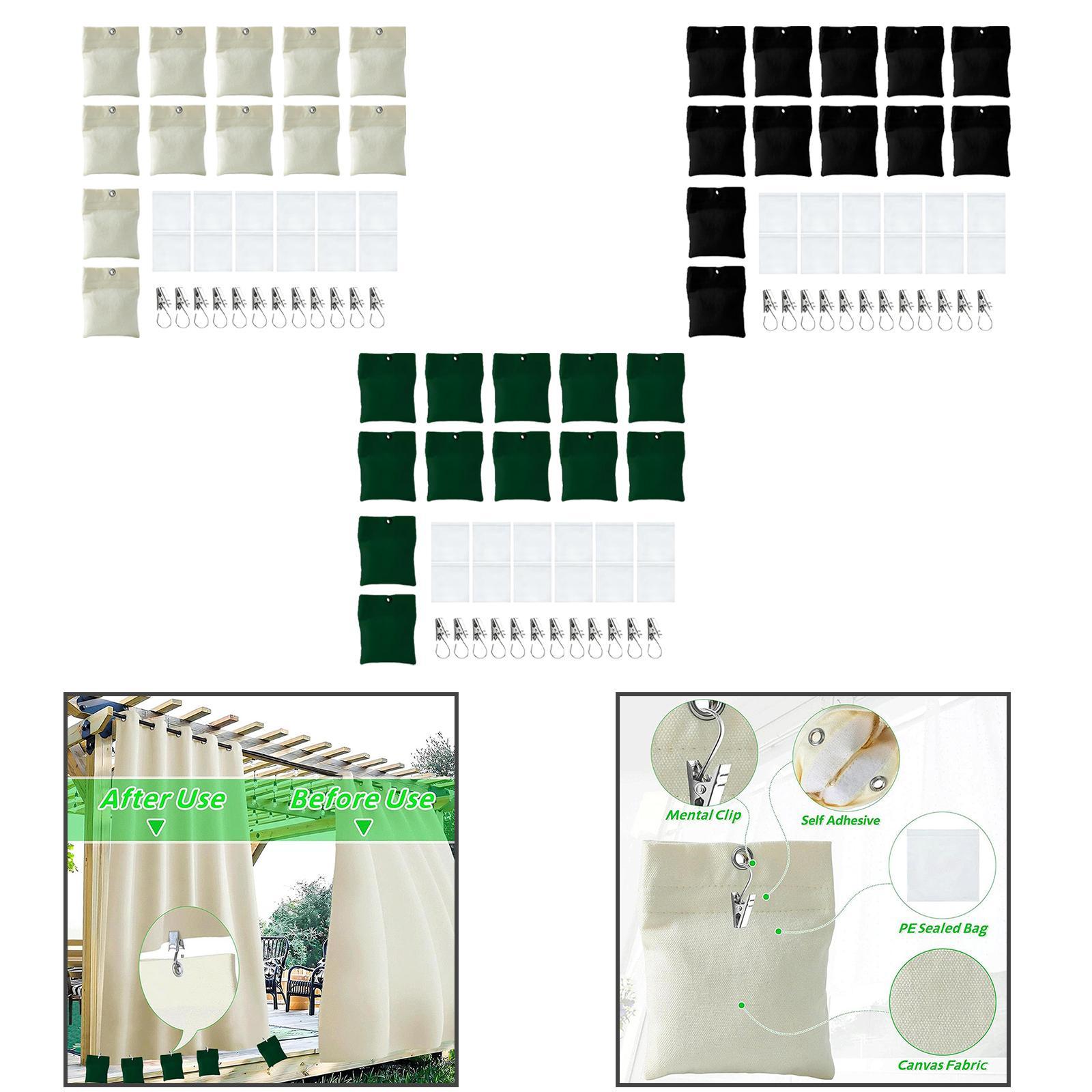 12x Outdoor-Vorhanggewichte, W – Fabric Weight Set Bewertung und Preis